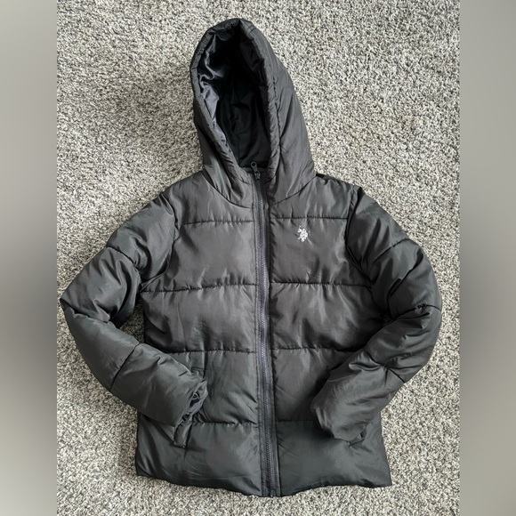U.S. Polo Assn. Jackets & Blazers - U.S. Polo Assn. Black Puffer Jacket size Small